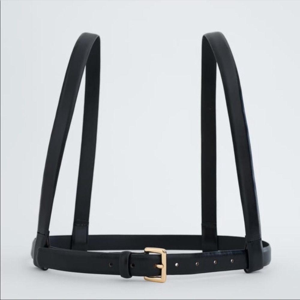 Zara leather harness belt - Picture 7 of 10
